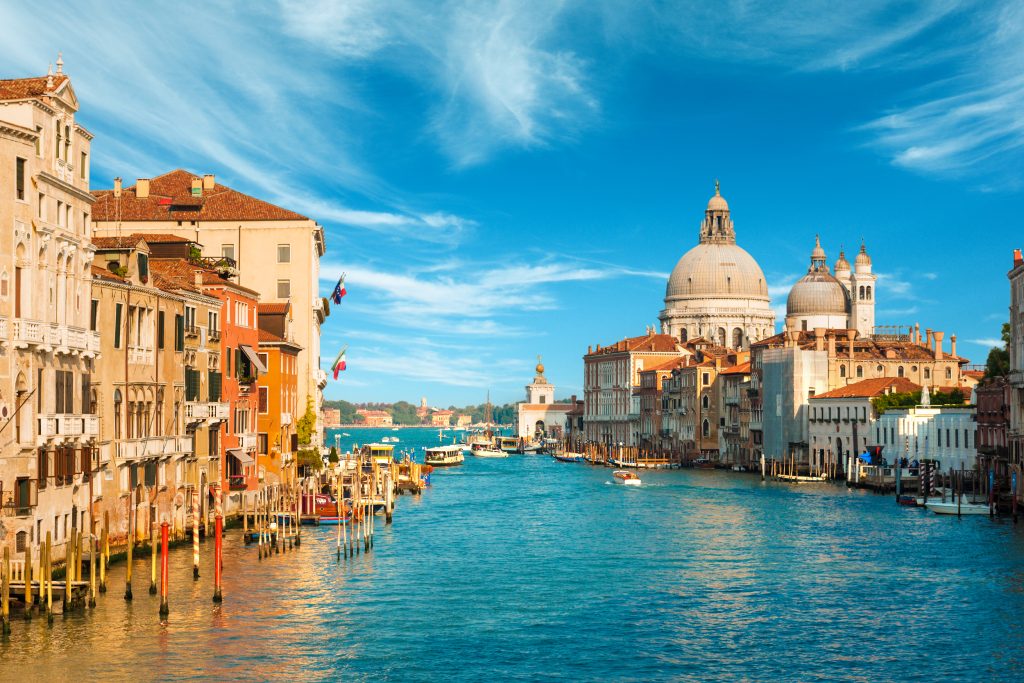 Вид на Венецию, Италия